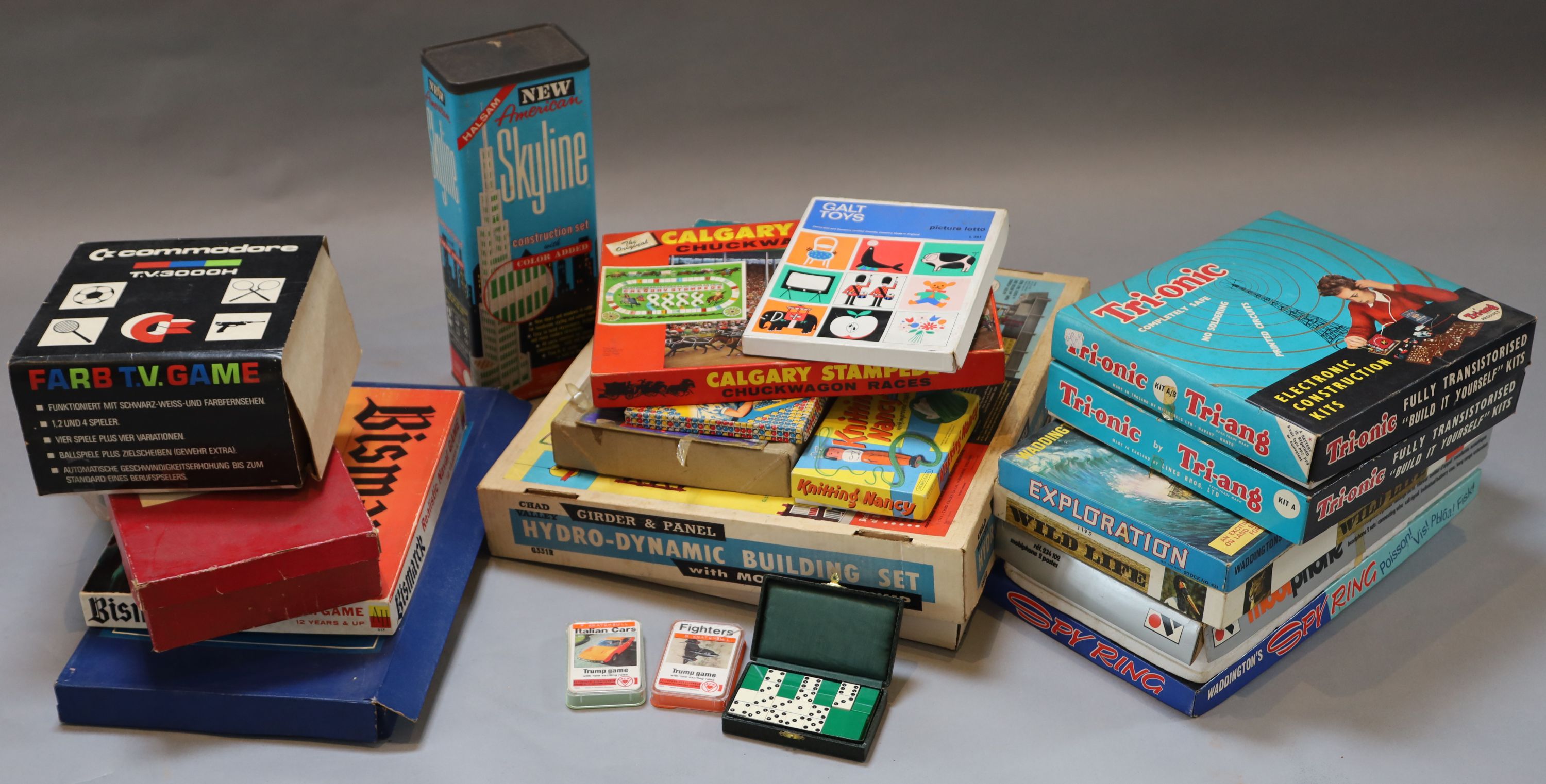 Assorted toys and games: